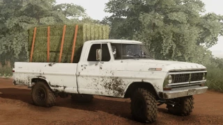 Pickup F-100 1975 And Fuel Tank v 1.0 thumbnail 2