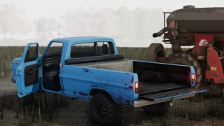 Pickup F-100 1975 And Fuel Tank v 1.0 thumbnail 3