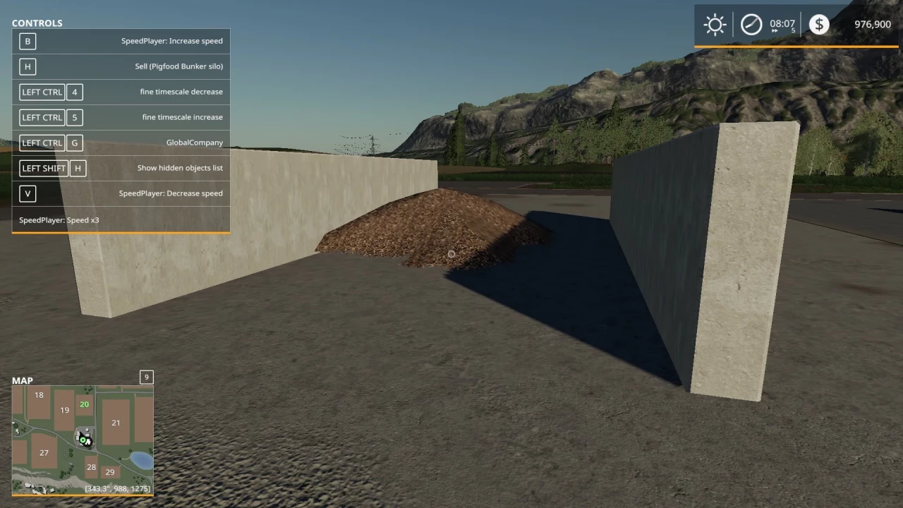 Pigfood Bunker silo