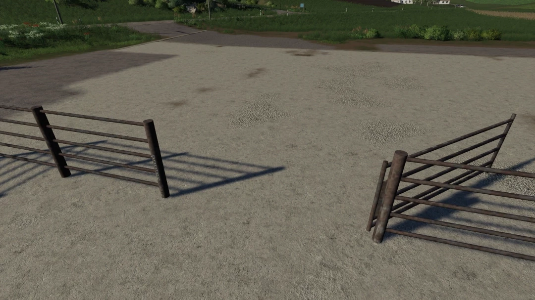Placeable Pipe Fence Pack v 1.0