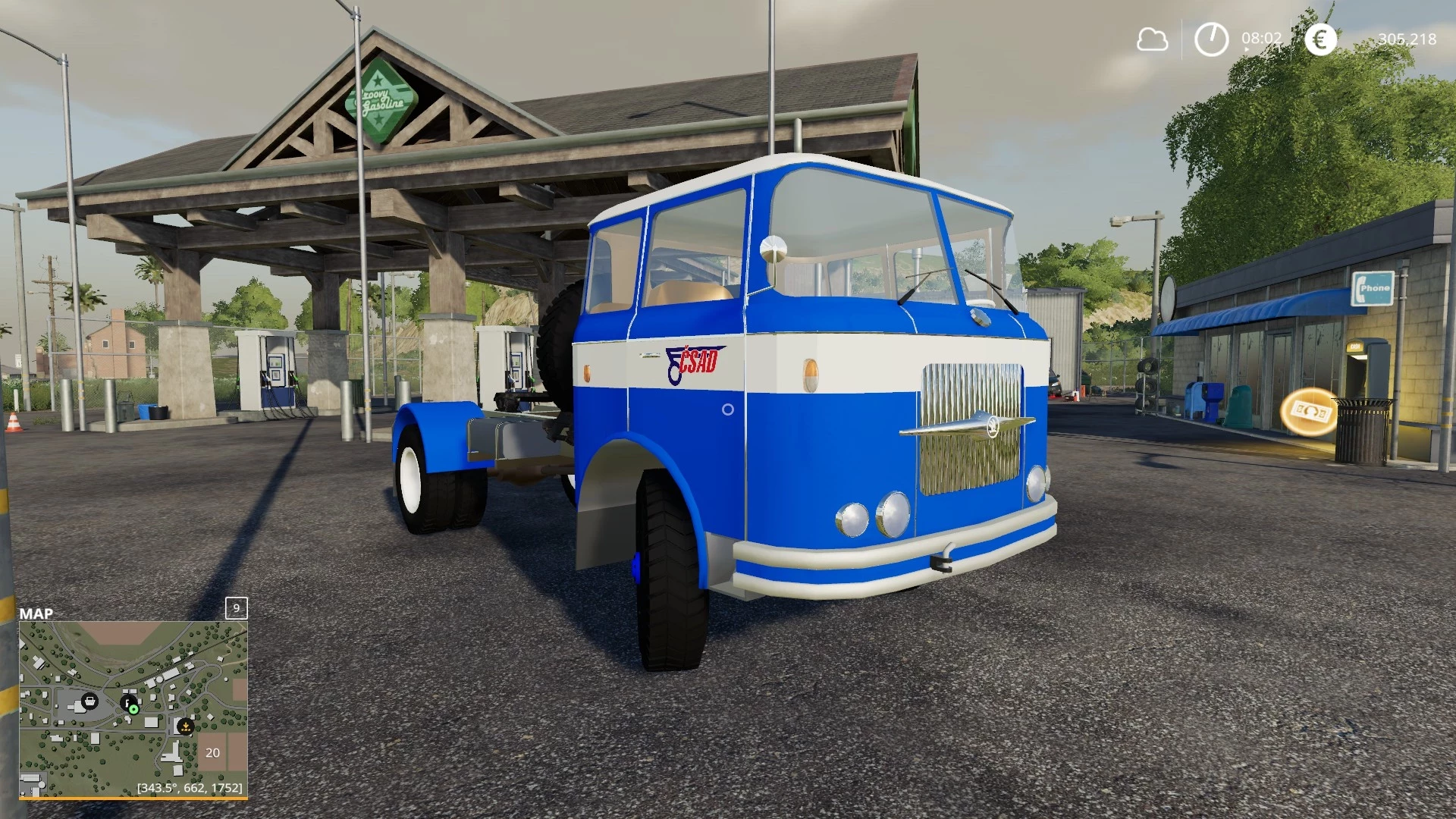 Skoda 706 tahač ČSAD v 1.0