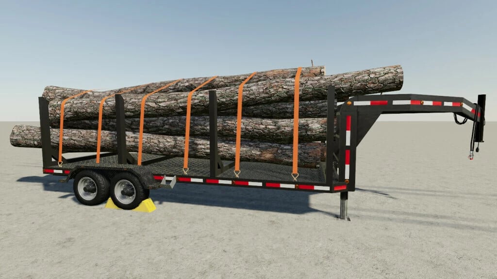 Small Flatbed Trailer With Tipper/Logging Options
