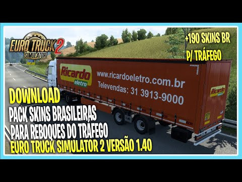 PACK SKINS BRASILEIRAS PARA REBOQUES DO TRÁFEGO