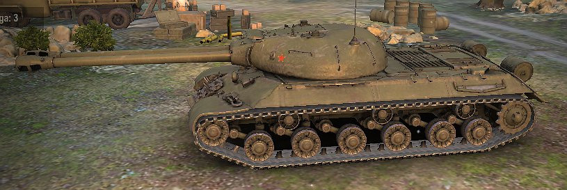 IS-3A with two barrels REMODEL