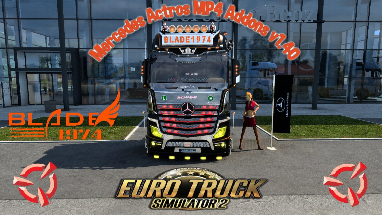 Mercedes Actros MP4 Addons