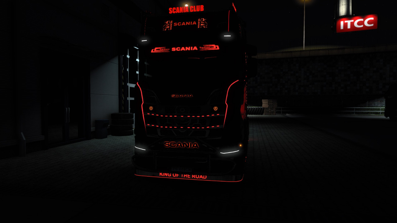 Glowing tuning for Scania S 2016