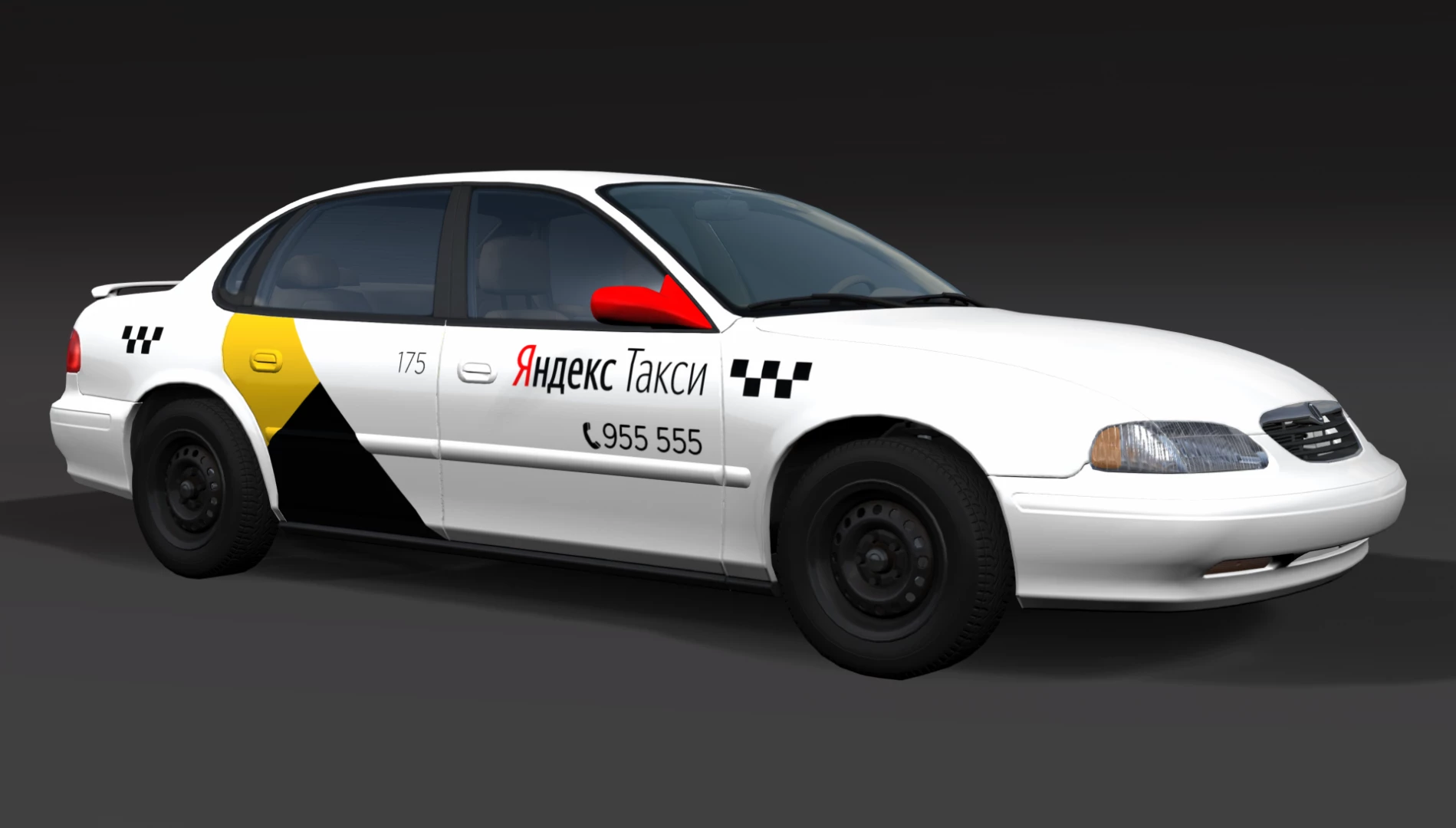 Yandex Taxi Pack 1.0 - BeamNG.drive