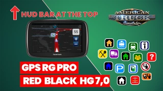 GPS RG PRO RED BLACK HG 7,0 thumbnail 2