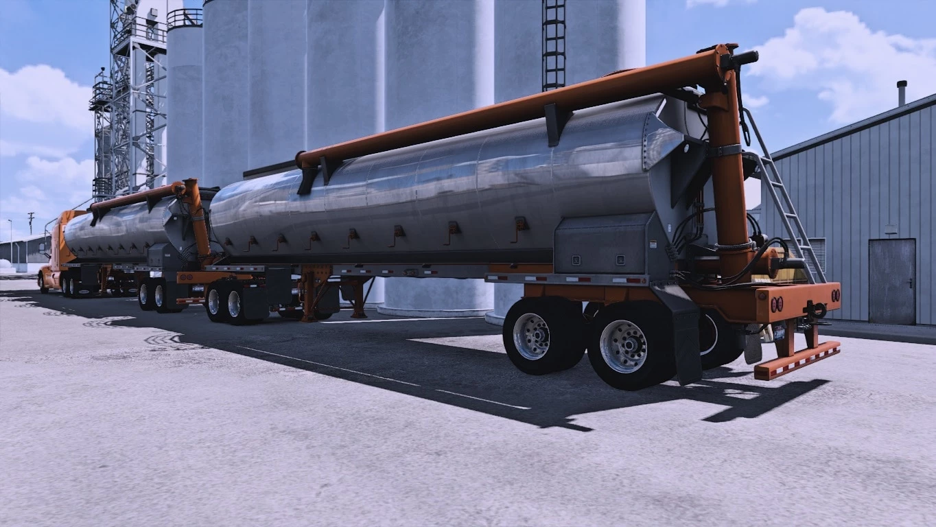 SCS bulkfeed trailer double ownable 1.0
