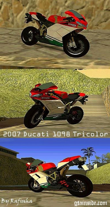 2007 Ducati 1098 Corse Tricolor