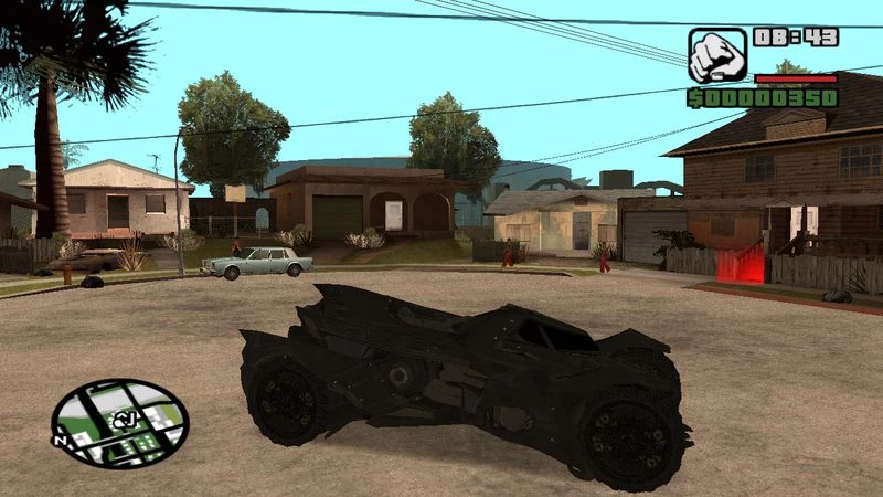 Batman Arkham Knight Batmobile - GTA: SA