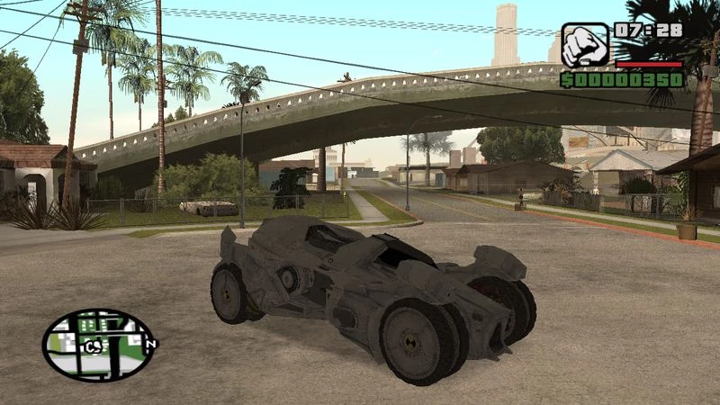 Batman Arkham Knight Batmobile - GTA: SA