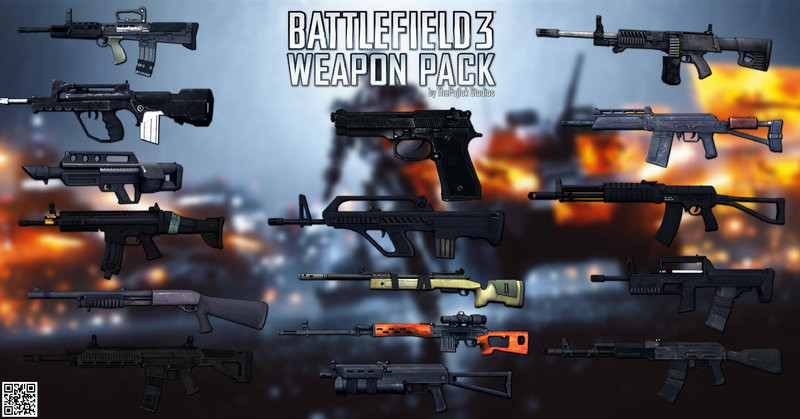 Battlefield 3 Weapon Pack