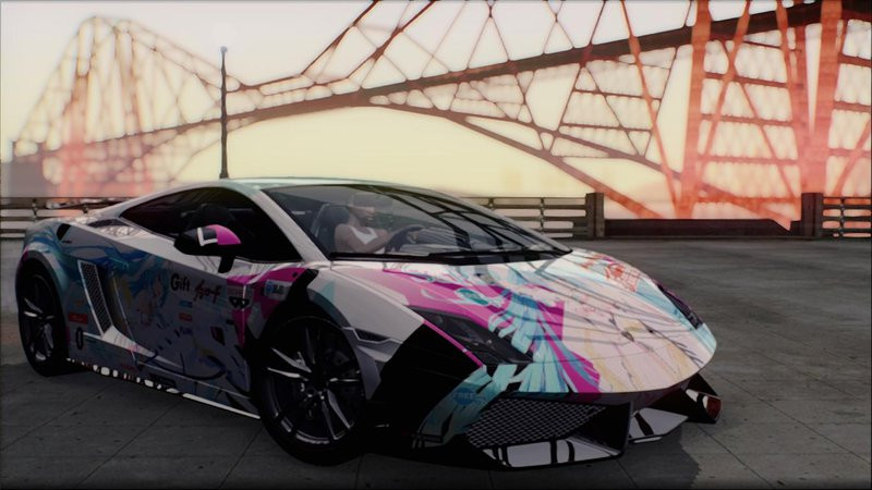 Lamborghini Gallardo LP570-4 Miku Racing