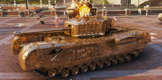Churchill VII golden skin