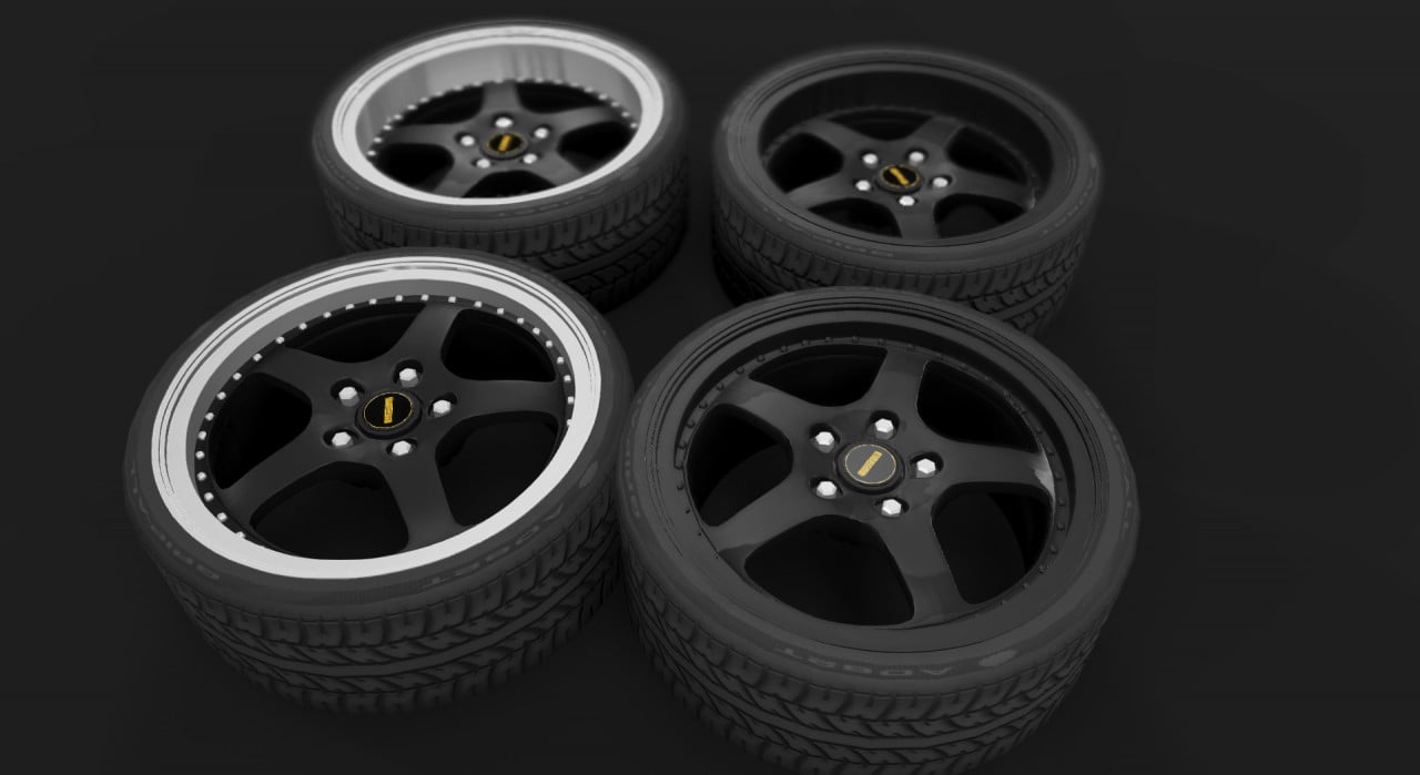 SIMMONS FR1 RIMS v3 - BeamNG.drive