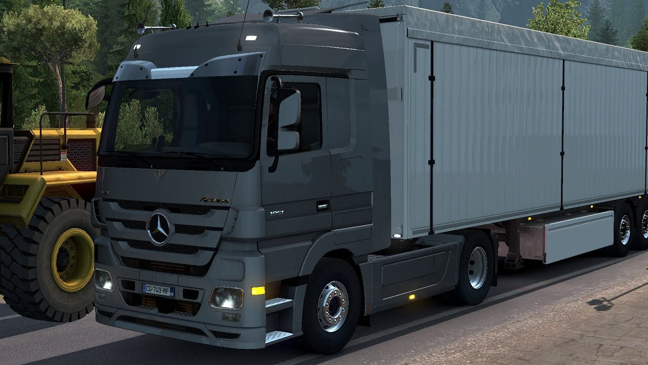[ETS 2]MB Actros MP2MP3 V6 sound mod (Automatic-Edition) by Max2712 (edit by karolekhue)