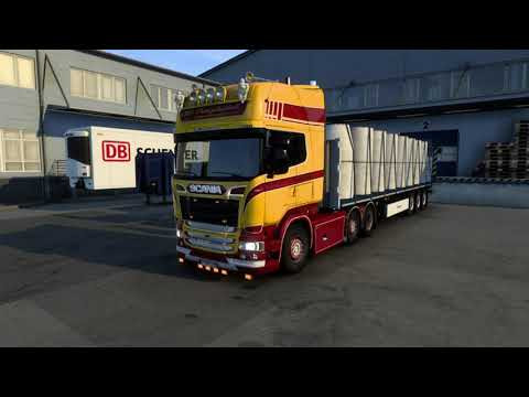 Scania V8 Open pipe with FKM Garage exhaust system