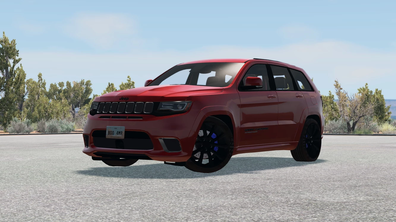 JEEP GRAND CHEROKEE TRACKHAWK SRT 2018 1.0 BeamNG.drive