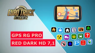 GPS RG PRO RED DARK HD 7,1 thumbnail 3