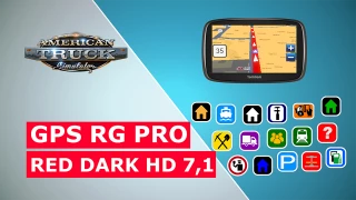 GPS RG PRO RED DARK HD 7,1 thumbnail 3
