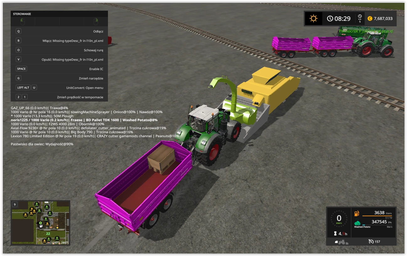 FS17__washedPotato washedPeanut pack placeable 1;0