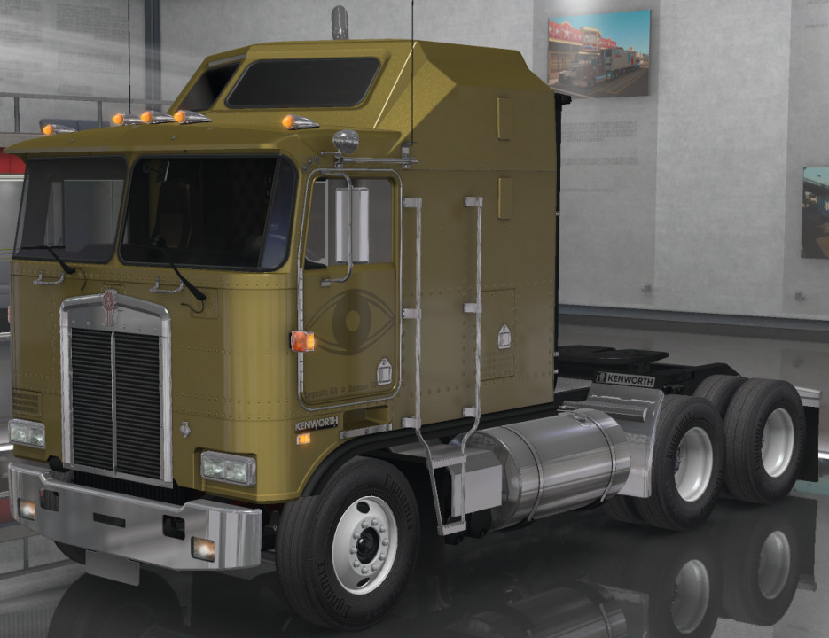 Pure Gold Vision Skins - Kenworth K100-E VIT