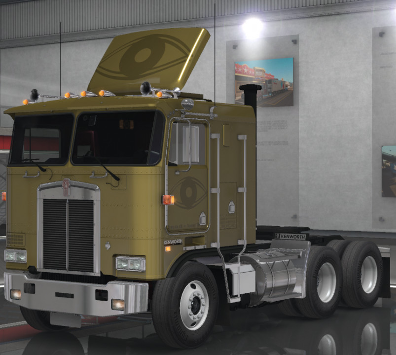 Pure Gold Vision Skins - Kenworth K100-E Standard/Aerodyne