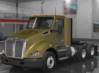 Pure Gold Vision Skins - Kenworth T680 Duty Day Cabin 2.5 thumbnail 3