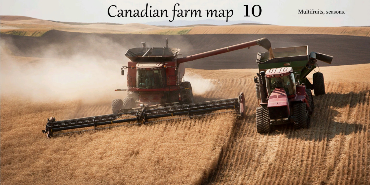 Canadian Farm Map