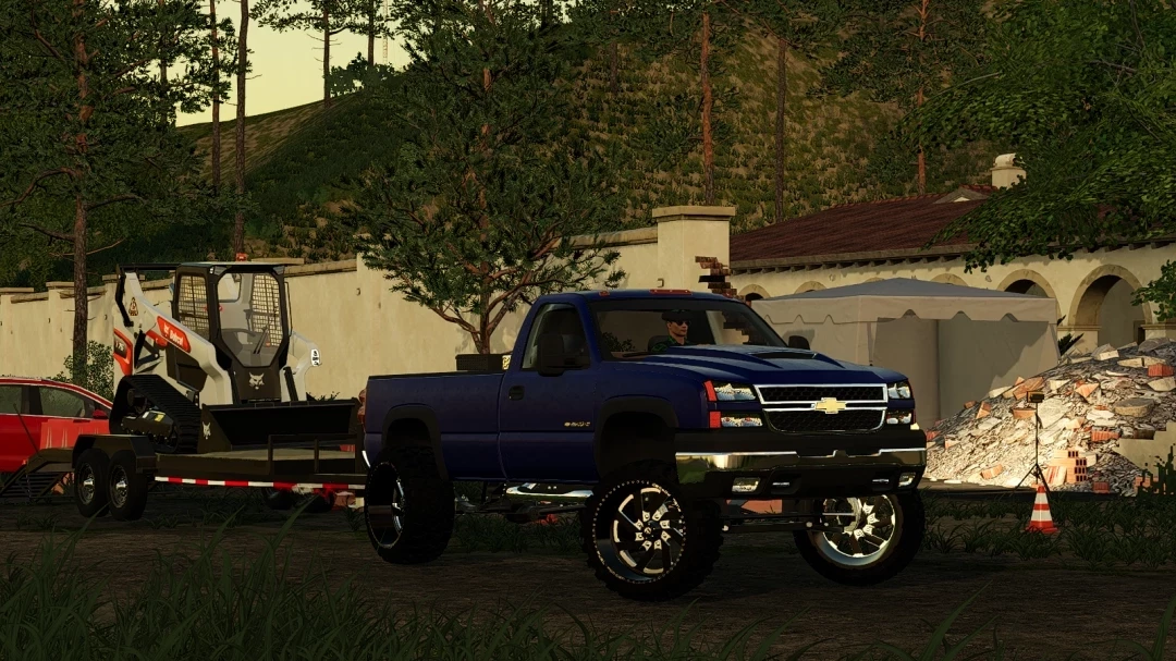 Chevy 2500 2006 on nice wheels v 1.0