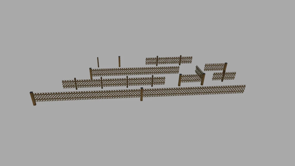 Classic Fence Pack Prefab (Prefab)