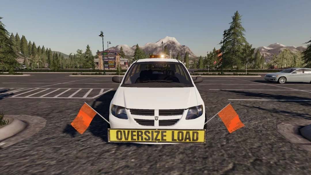 Dodge Grand Caravan Oversize Load/Pilot Car v 1.0