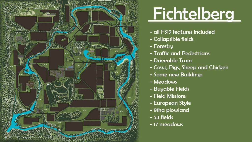 Fichtelberg Map