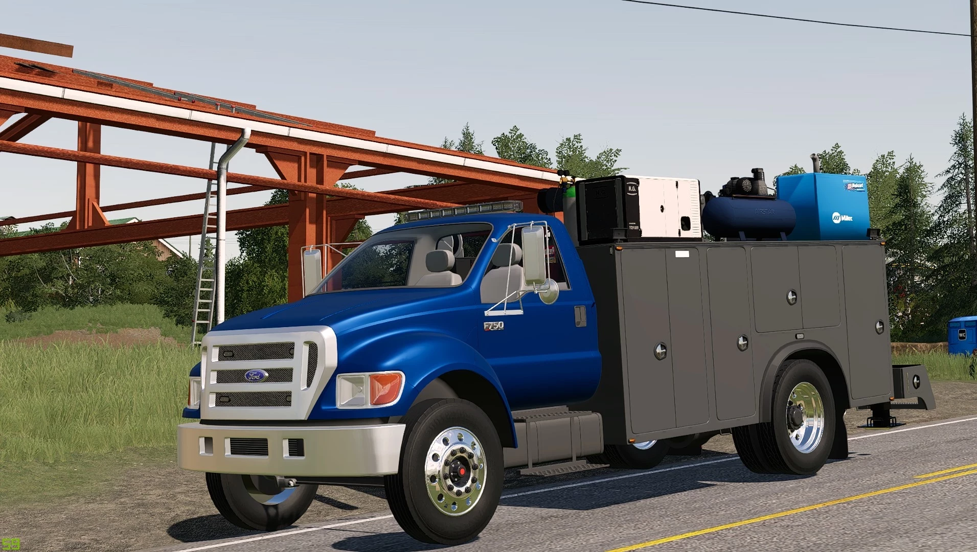 Ford f750 Servic v 1.0