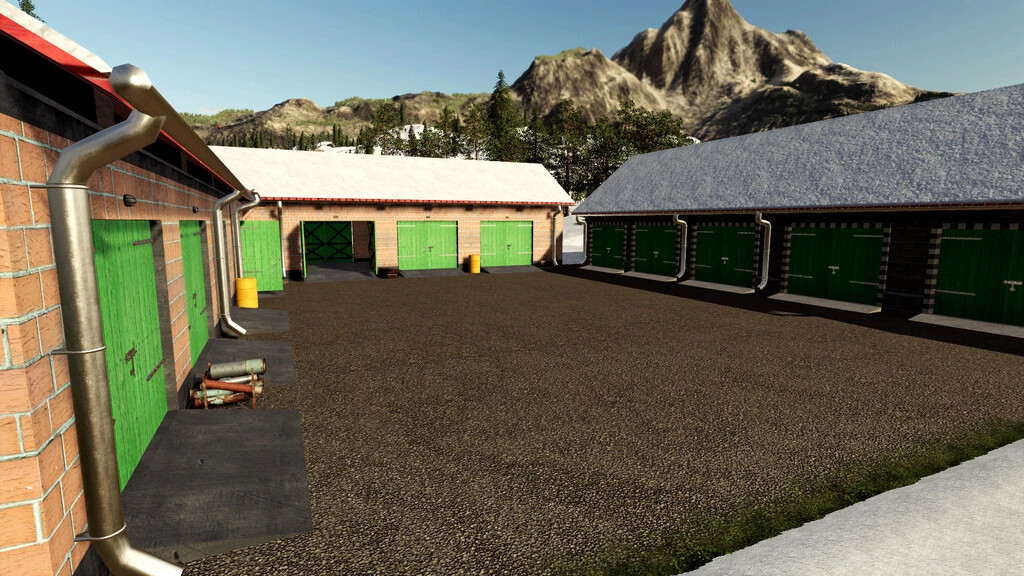 Garage Pack With Solar Panels