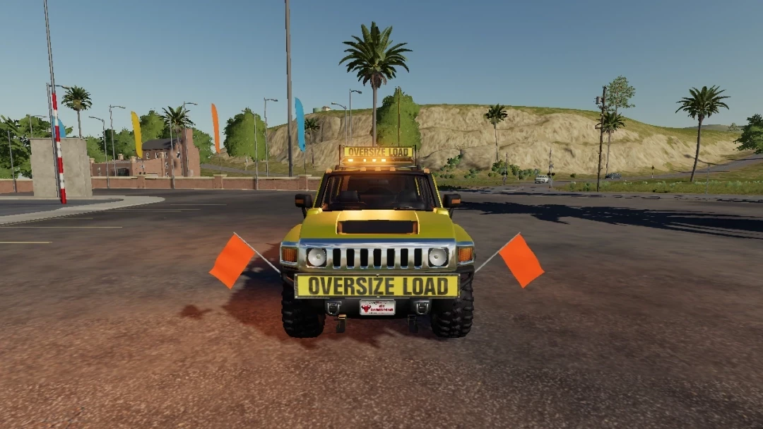 Hummer H3 Oversize Load/Pilot Car v 1.0