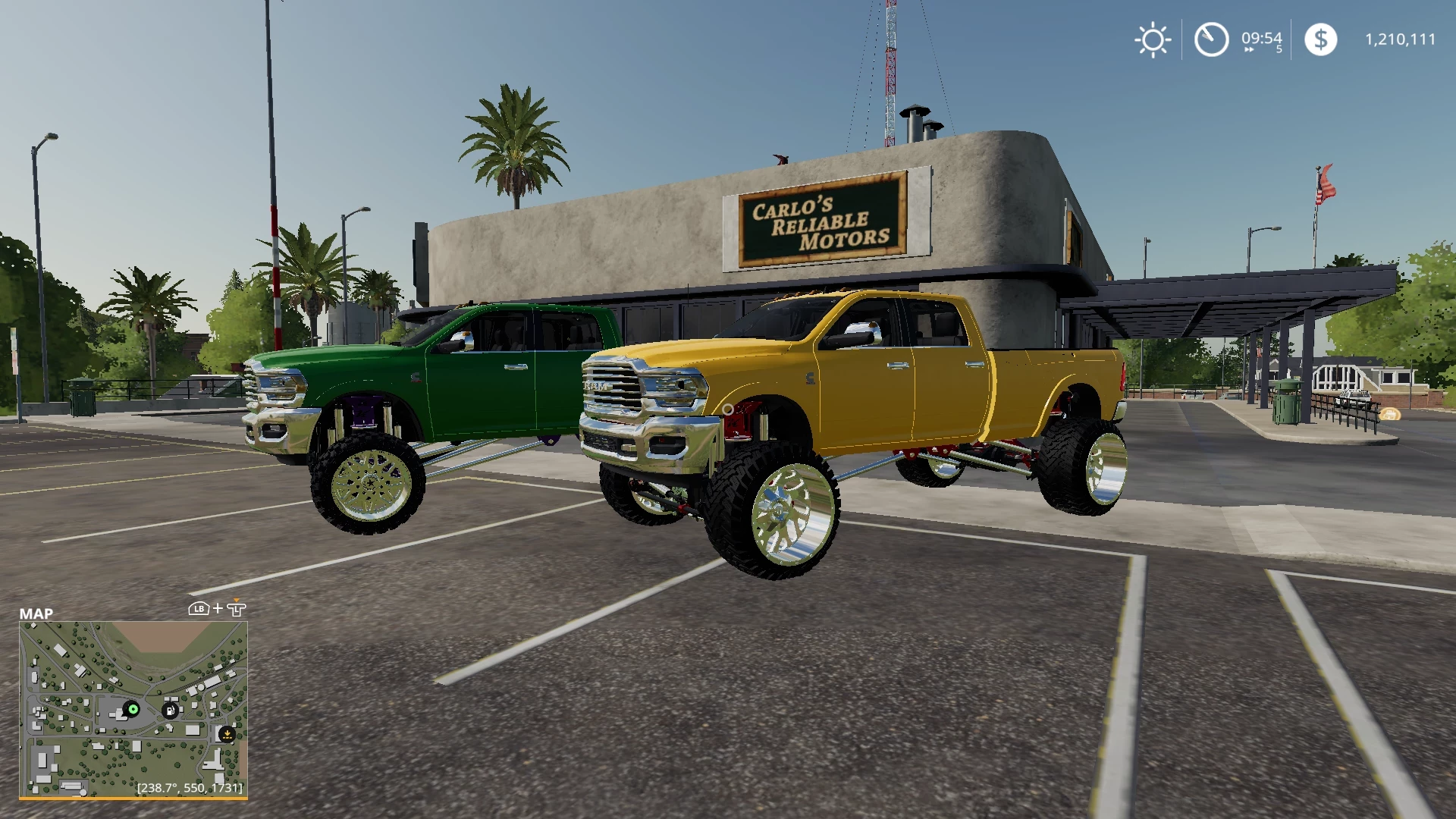 2019 Dodge Ram 2500 Kelderman Lift Edit v 1.0