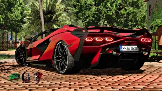 Lamborghini Sian Roadster v 1.0 thumbnail 4