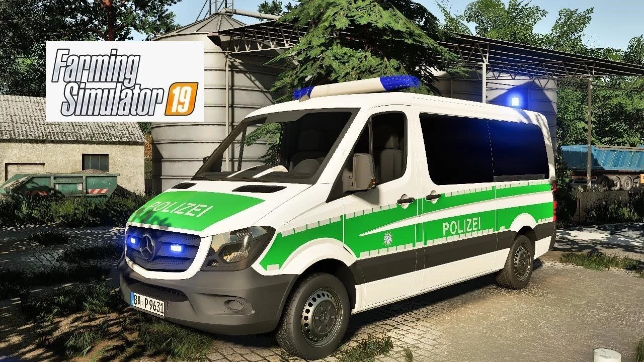 Mercedes Benz sprinter Polizei Bayern v 1.0