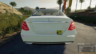 MERCEDES SEDAN HYBRID UK POLICE / TAXI v 1.0 thumbnail 3