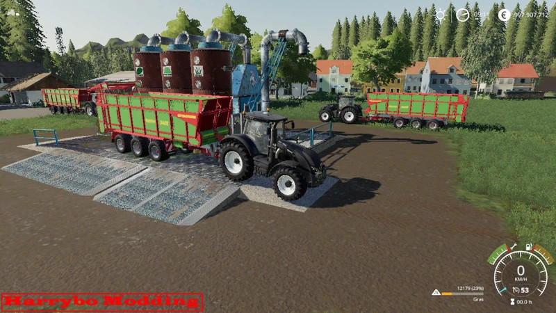 Mixed feed plant (with level indicator)