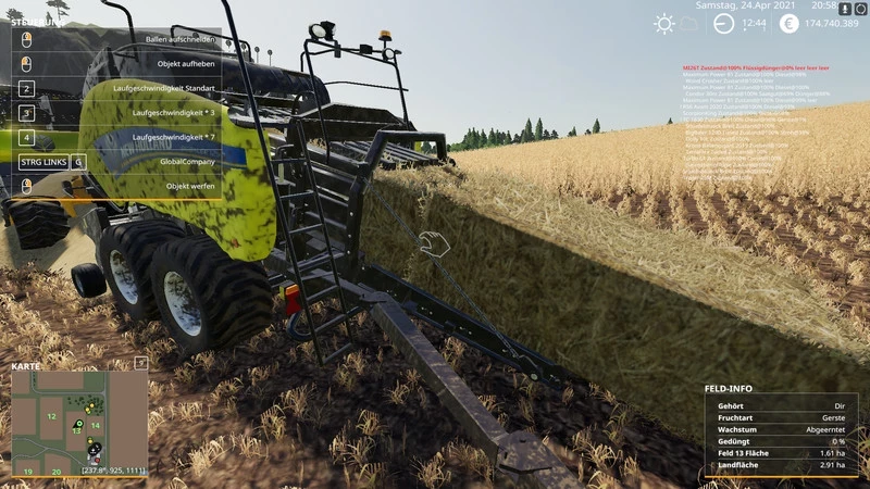 New Holland BigBaler 1290 Tuned v 9.0