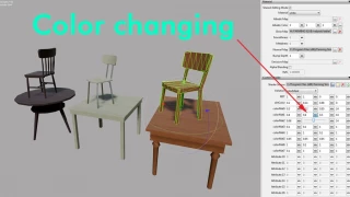 Package With Tables And Chairs (Prefab) v 1.0 thumbnail 4