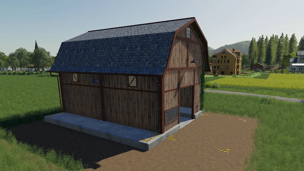 Placeable Bale Barns v 1.0