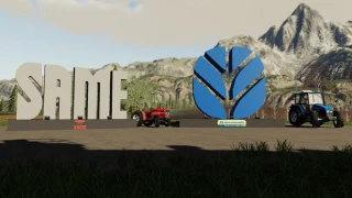 Placeable New Holland And Same Logos v 1.0 thumbnail 2