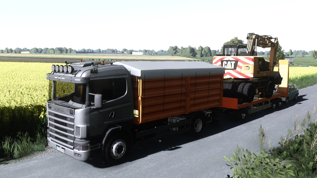 Scania 124 R Grain/Overloader