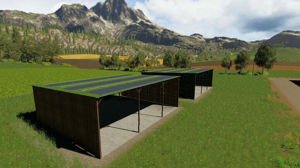Shed Solar Panels Package v 1.1