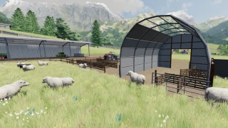Sheep Paddock With Tunnel Shelter v 1.1 thumbnail 3