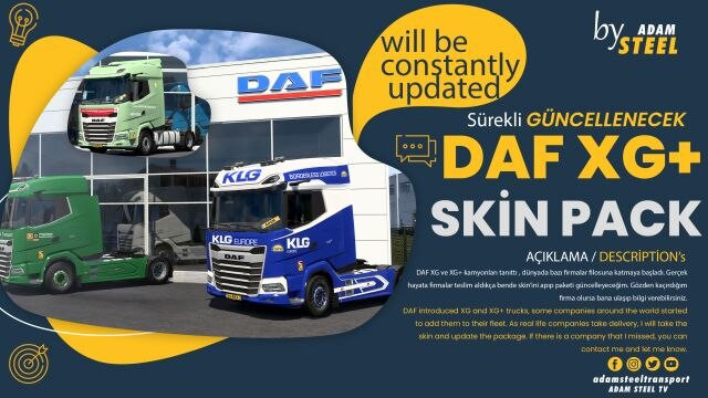 DAF XG Skinpack
